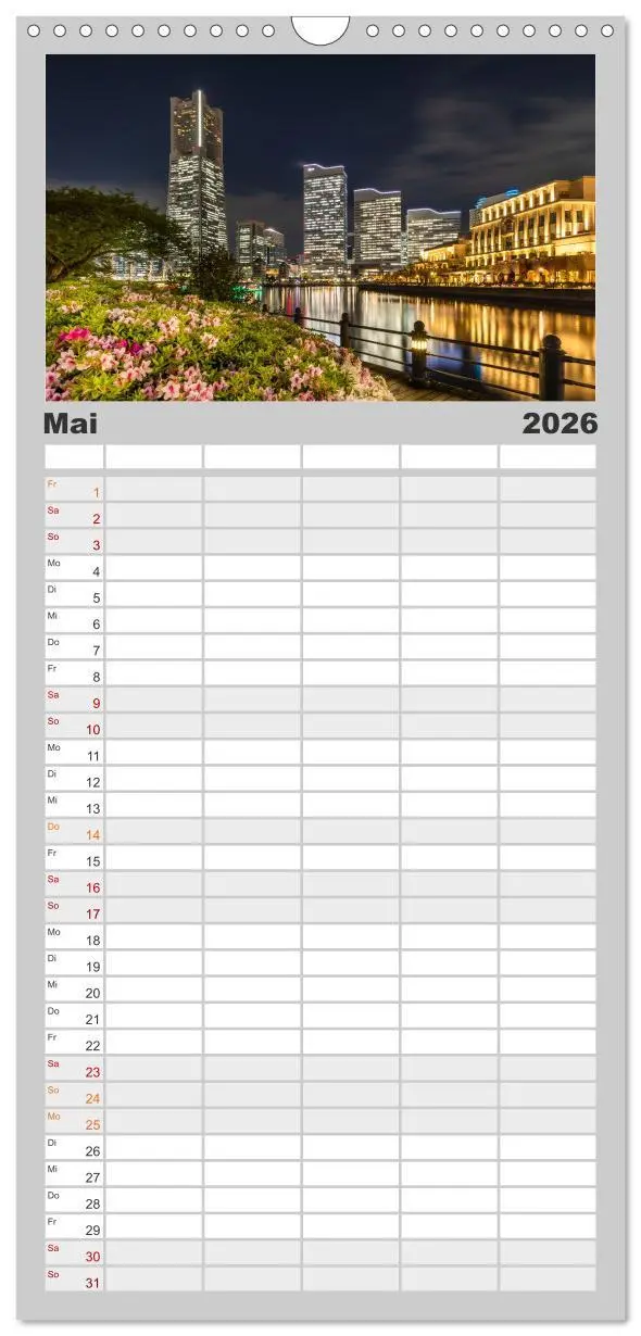 Bild: 9783516492293 | Familienplaner 2026 - JAPAN Reise durch Zeit und Schönheit mit 5...