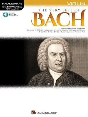 Cover: 888680672393 | The Very Best of Bach | Instrumental Play-Along for Violin | J S Bach