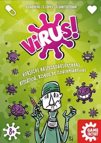 Bild: 7640142762393 | Virus! | Game Factory | Spiel | 70 Karten | 646239 | Deutsch | 2019