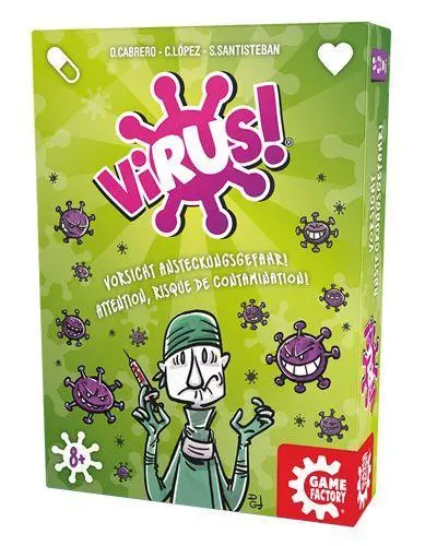 Bild: 7640142762393 | Virus! | Game Factory | Spiel | 70 Karten | 646239 | Deutsch | 2019
