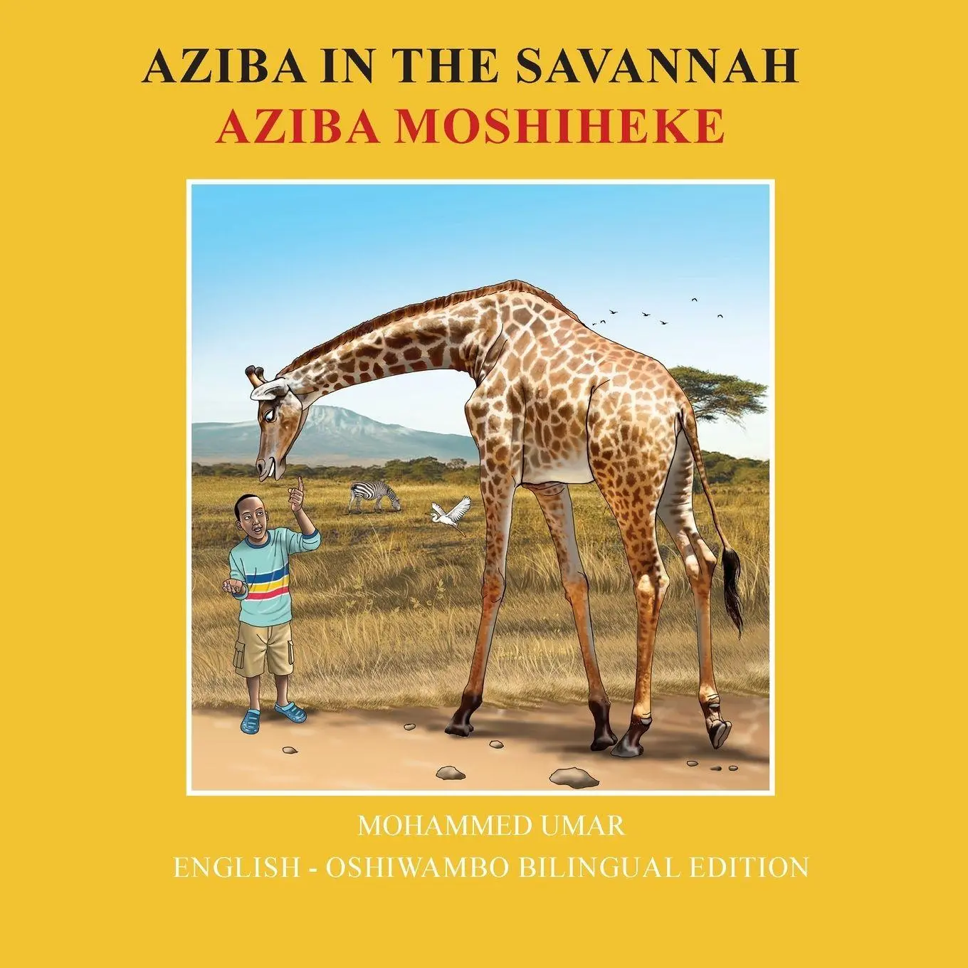 Cover: 9781917632393 | Aziba in the Savannah | English - Oshiwambo Bilingual Edition | Umar