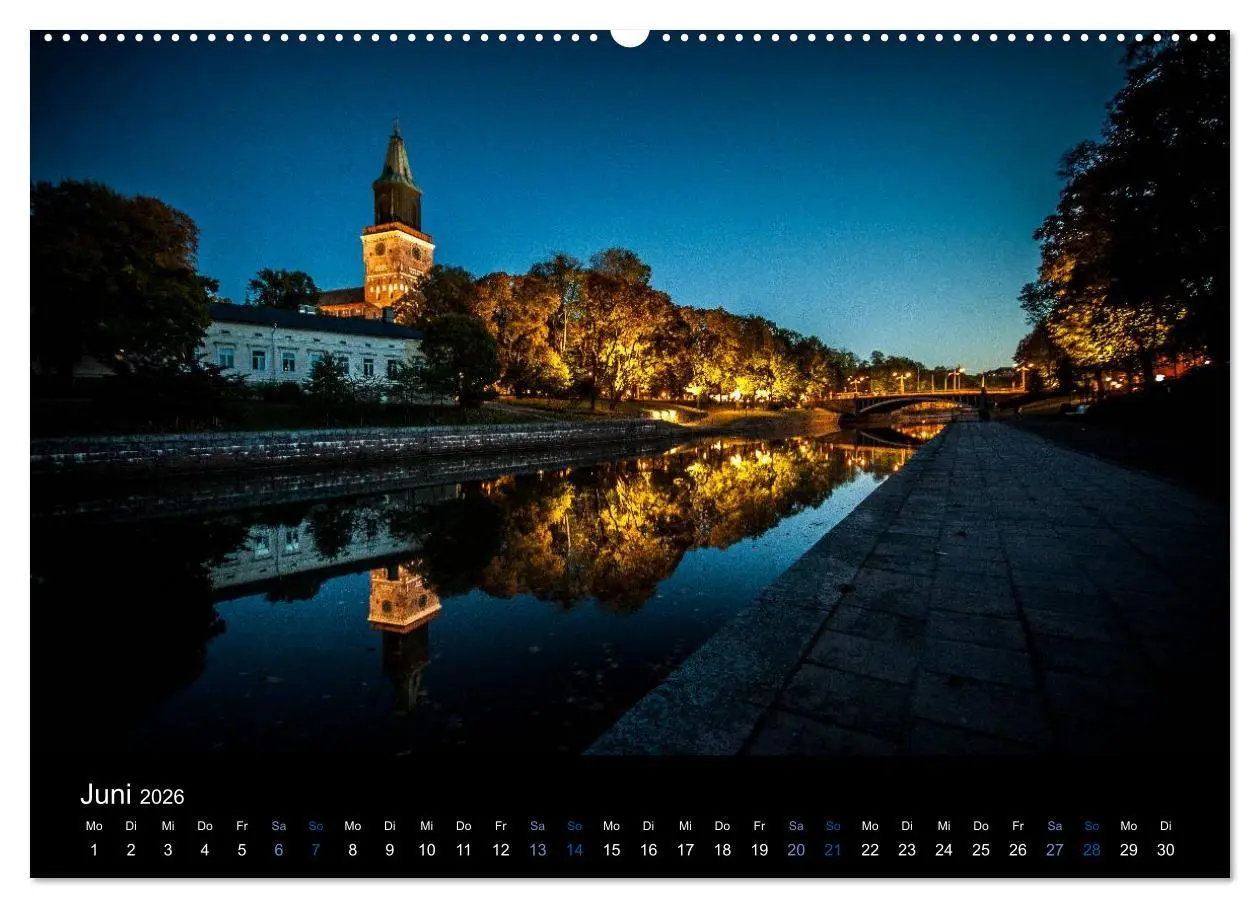 Bild: 9783516172393 | Turku / Finnland (hochwertiger Premium Wandkalender 2026 DIN A2...