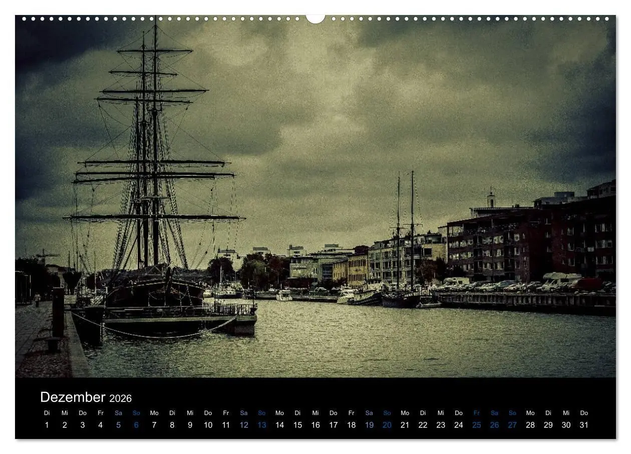Bild: 9783516172393 | Turku / Finnland (hochwertiger Premium Wandkalender 2026 DIN A2...