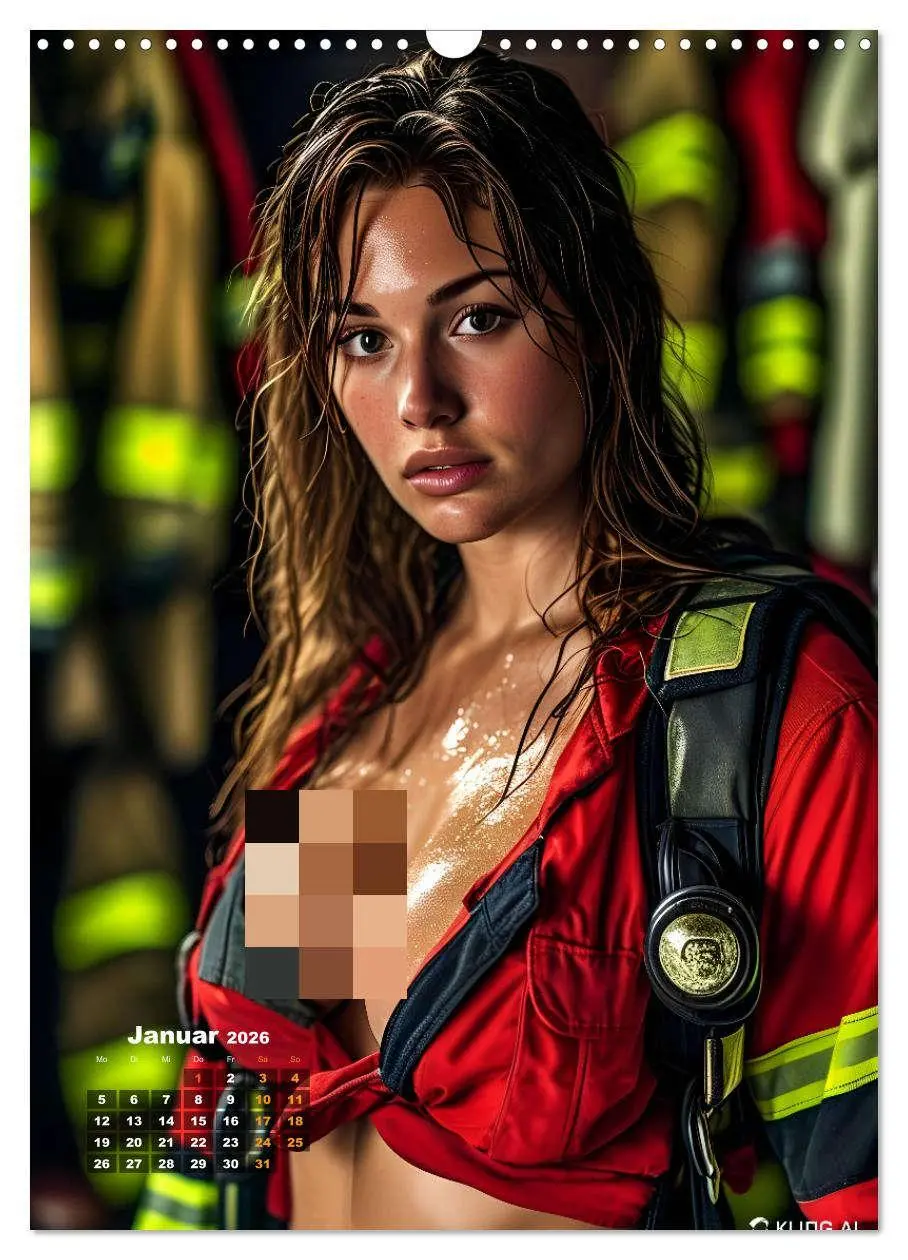 Bild: 9783516242393 | Heiße Feuerheldinnen - Verführerische Feuerwehrfrauen im Dienst der...