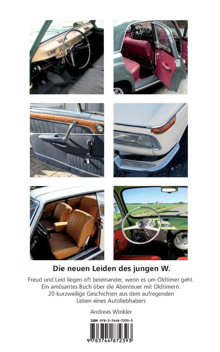 Rückseite: 9783744872393 | Oldtimergeschichten | Eine Autobiografie | Andreas Winkler | Buch