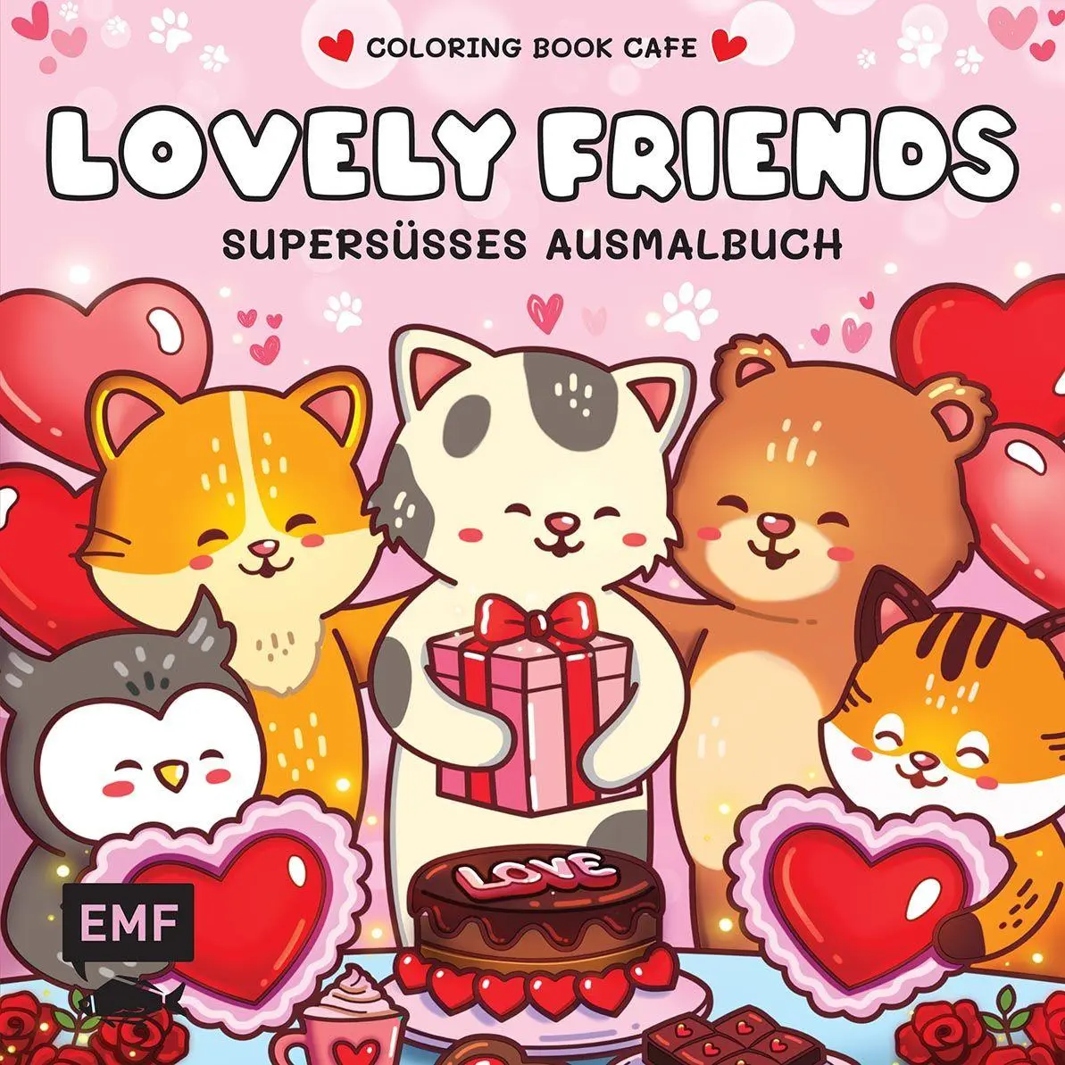Cover: 9783745932393 | Cozy Coloring - Lovely Friends | Coloring Book Cafe | Taschenbuch