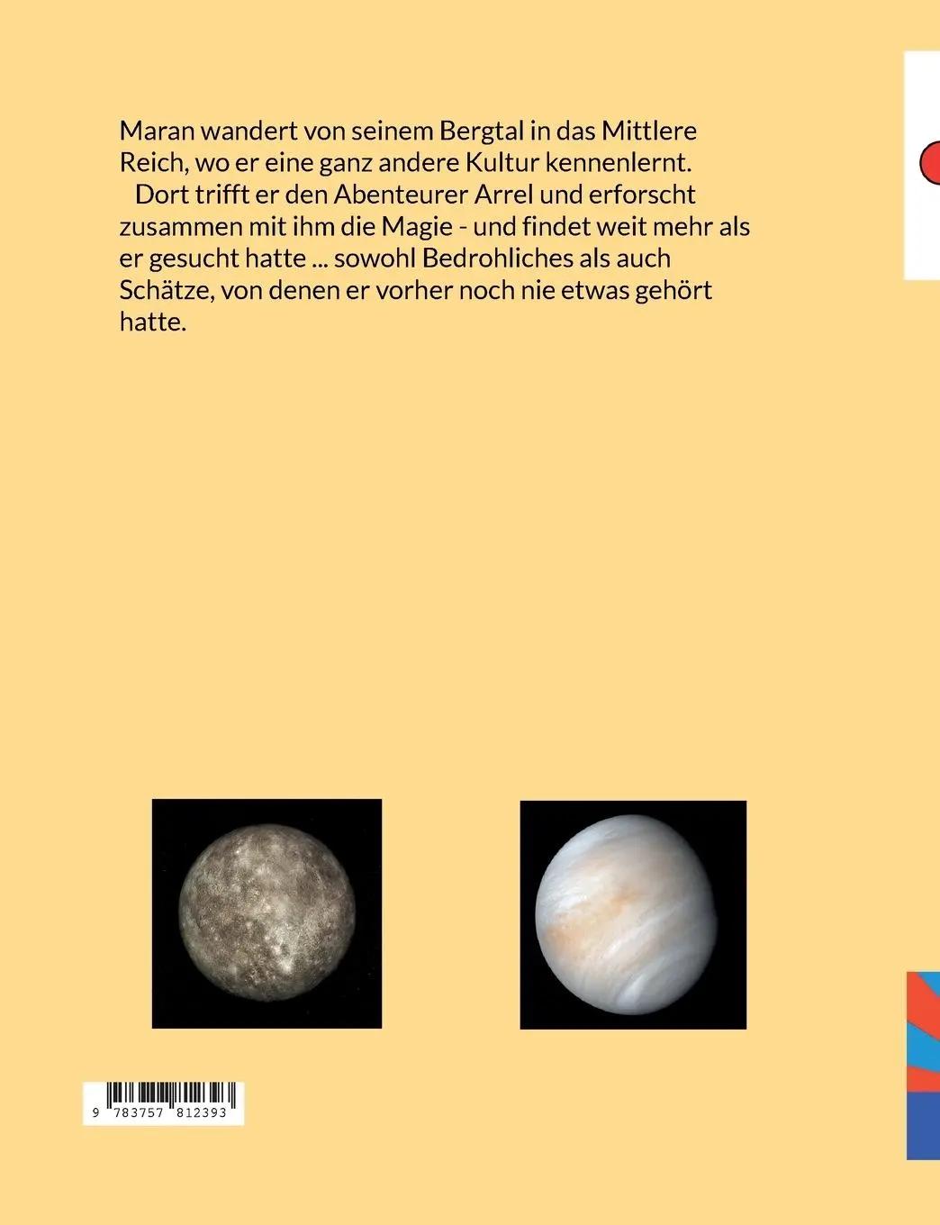 Rückseite: 9783757812393 | Maran der Zauberlehrling | Der Weg der Sonne Band II | Eilenstein