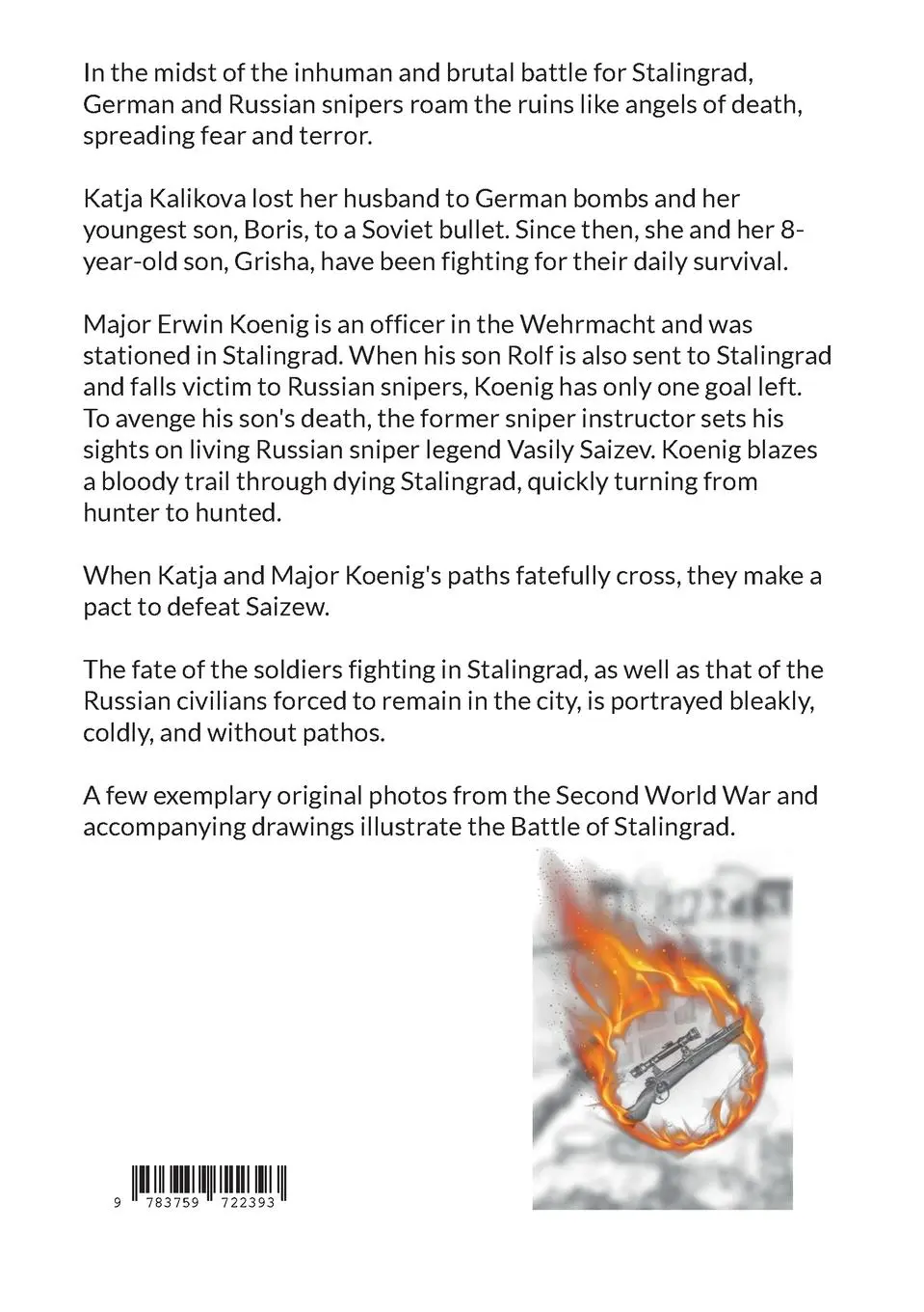 Rückseite: 9783759722393 | Stalingrad in the crosshairs | the duel the sniper | W. T. Wallenda