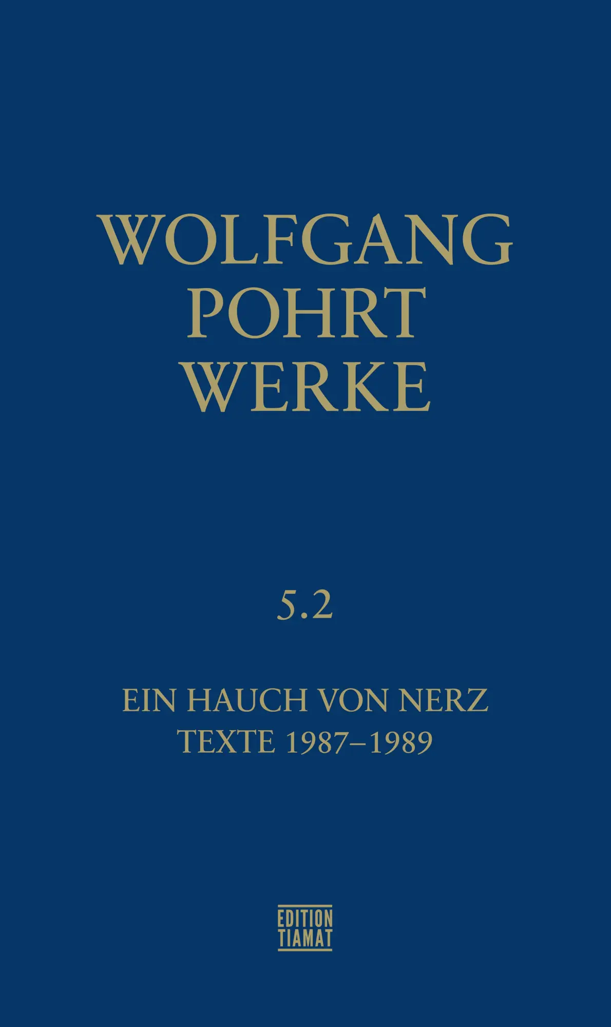 Cover: 9783893202393 | Werke Band 5.2 | Wolfgang Pohrt | Buch | 352 S. | Deutsch | 2018