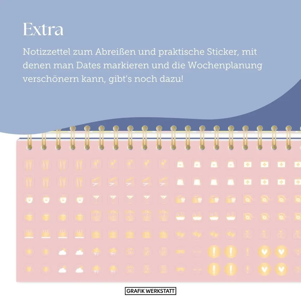 Bild: 9783986362393 | Wochenplaner 2027 Mein Jahr 2027 (mit Kalendarium) | Original | 57 S.