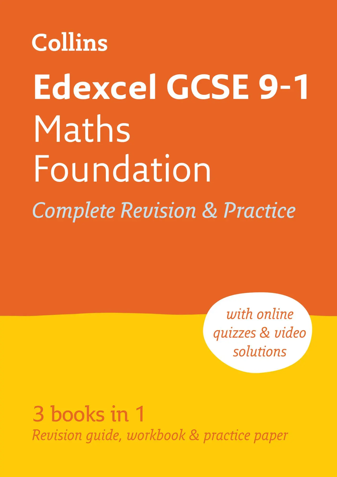 Cover: 9780008112493 | Edexcel GCSE 9-1 Maths Foundation All-In-One Complete Revision and...