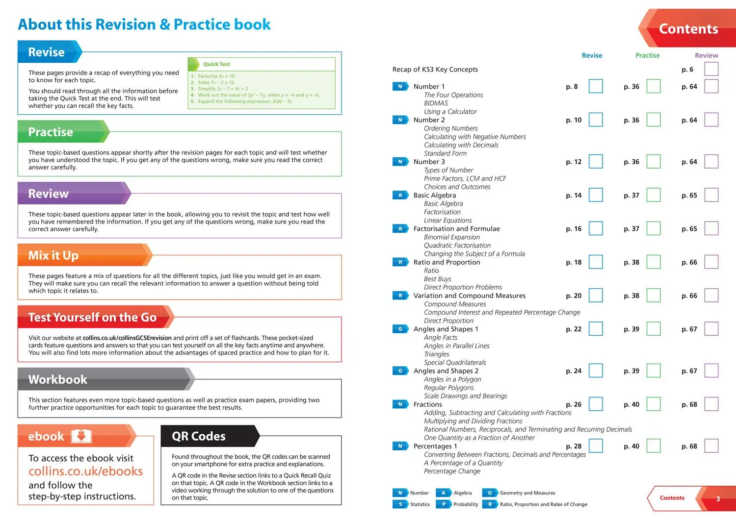 Bild: 9780008112493 | Edexcel GCSE 9-1 Maths Foundation All-In-One Complete Revision and...