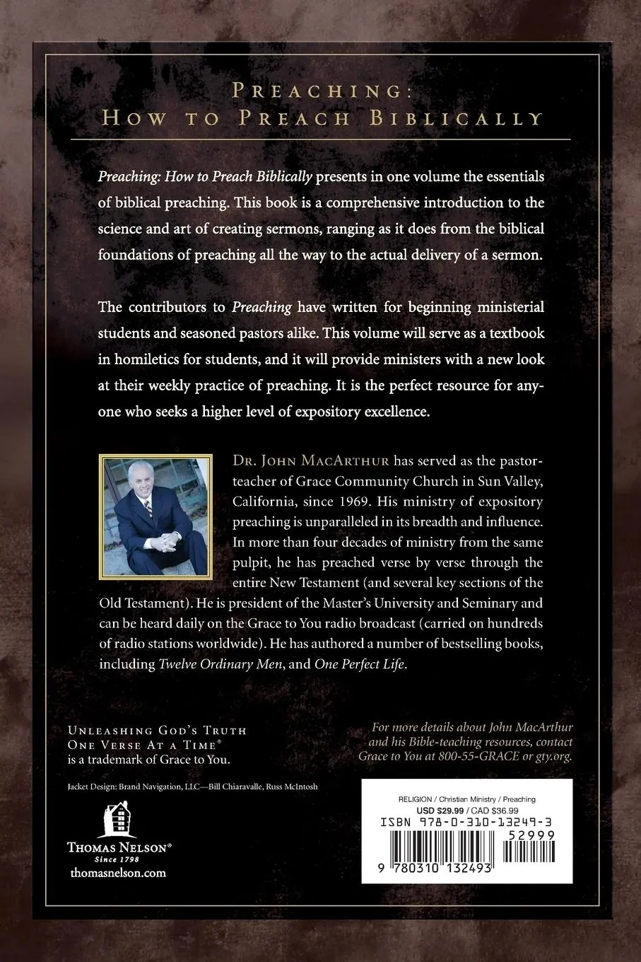 Rückseite: 9780310132493 | Preaching | How to Preach Biblically | John F. Macarthur (u. a.)