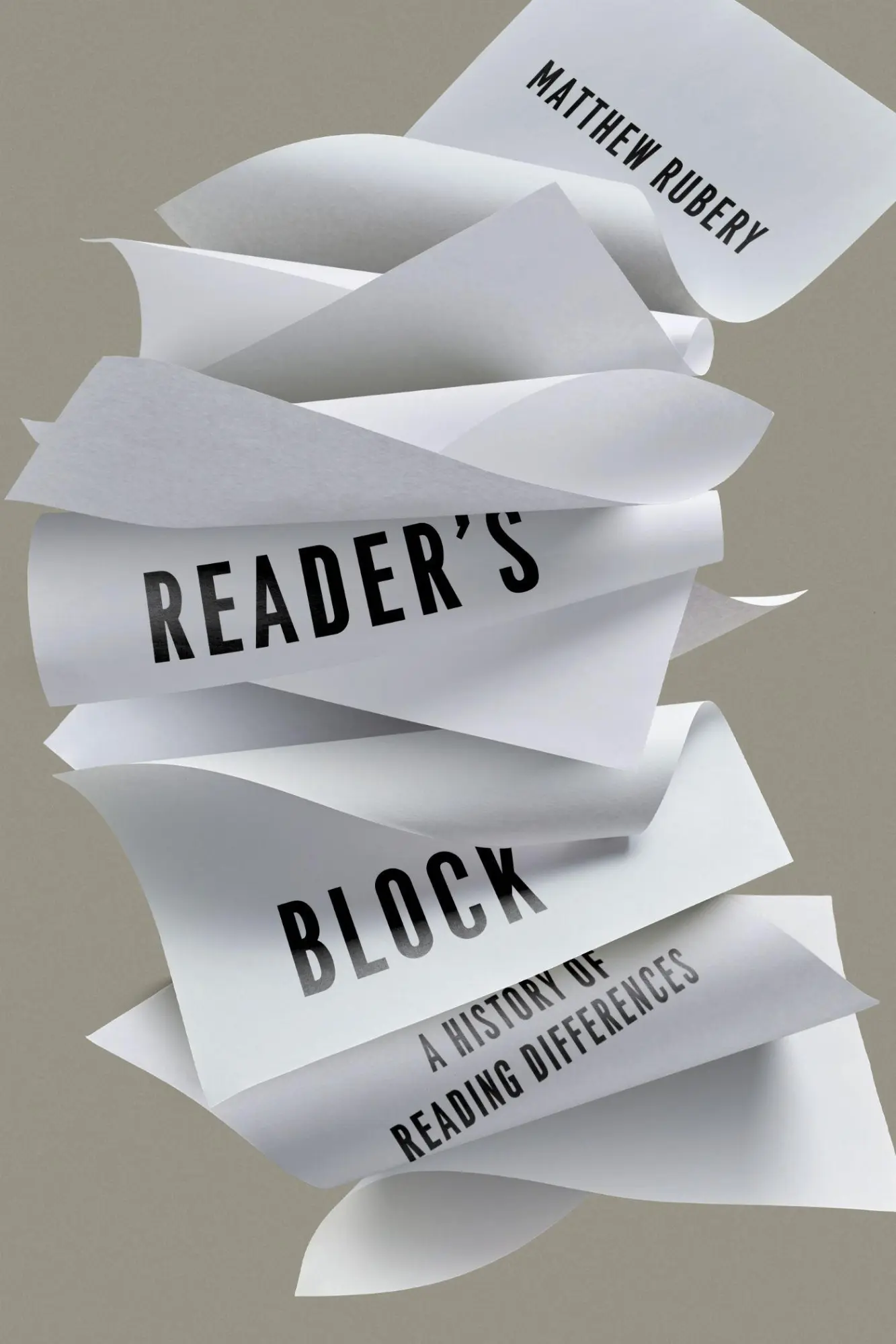 Cover: 9781503632493 | Reader's Block | A History of Reading Differences | Matthew Rubery