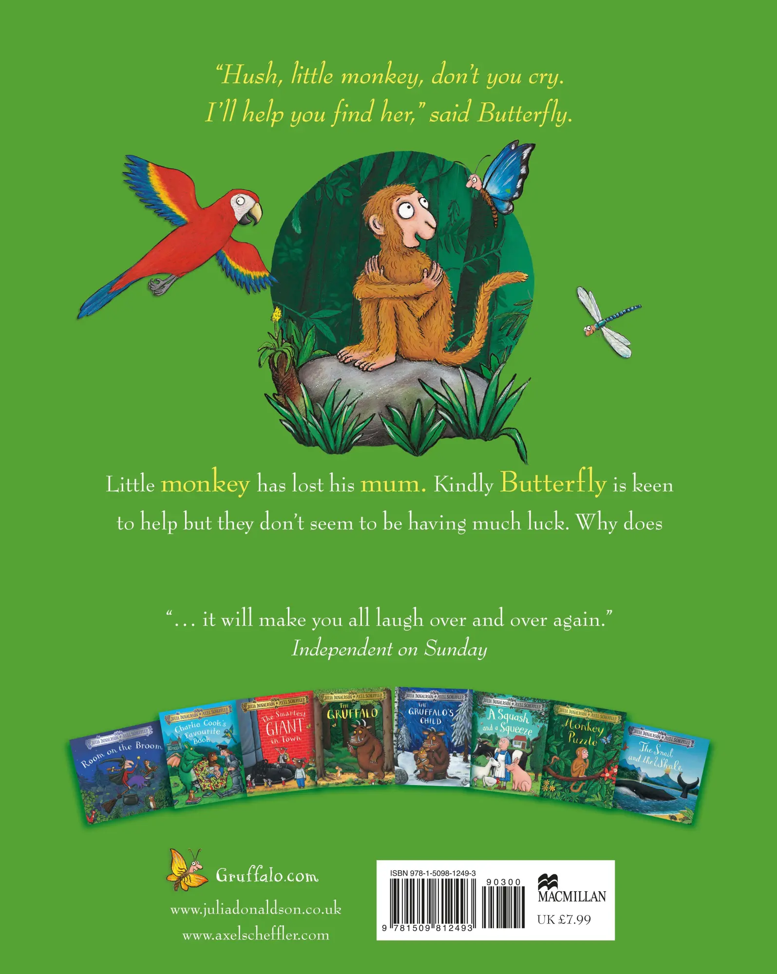 Bild: 9781509812493 | Monkey Puzzle | Julia Donaldson | Taschenbuch | 32 S. | Englisch