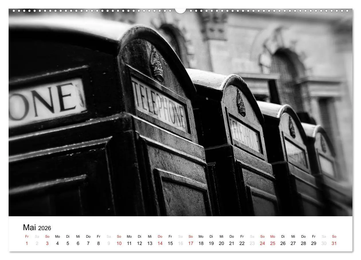 Bild: 9783516162493 | London (Wandkalender 2026 DIN A2 quer), CALVENDO Monatskalender | 2026