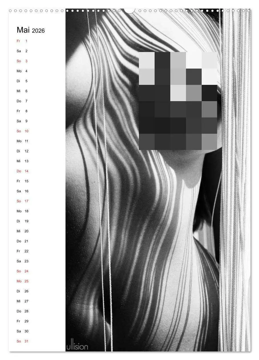 Bild: 9783516472493 | Akt abstrakt (hochwertiger Premium Wandkalender 2026 DIN A2 hoch),...