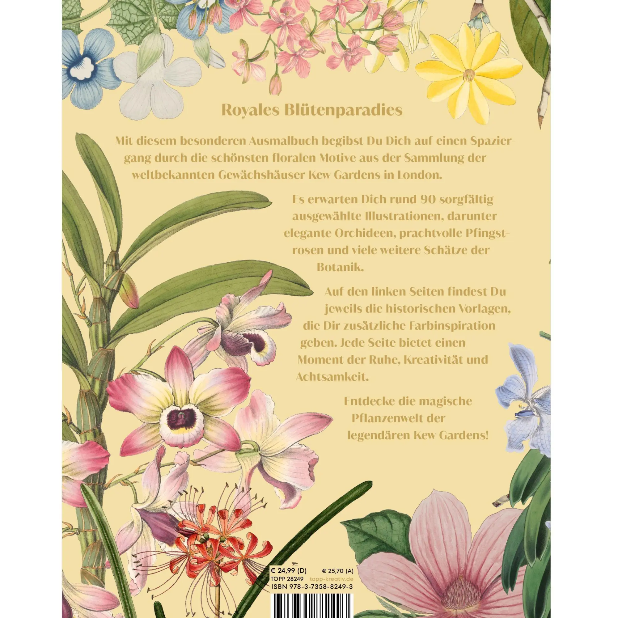 Bild: 9783735882493 | Kew Gardens - Florale Ausmalträume | Kew Gardens | Buch | 192 S.