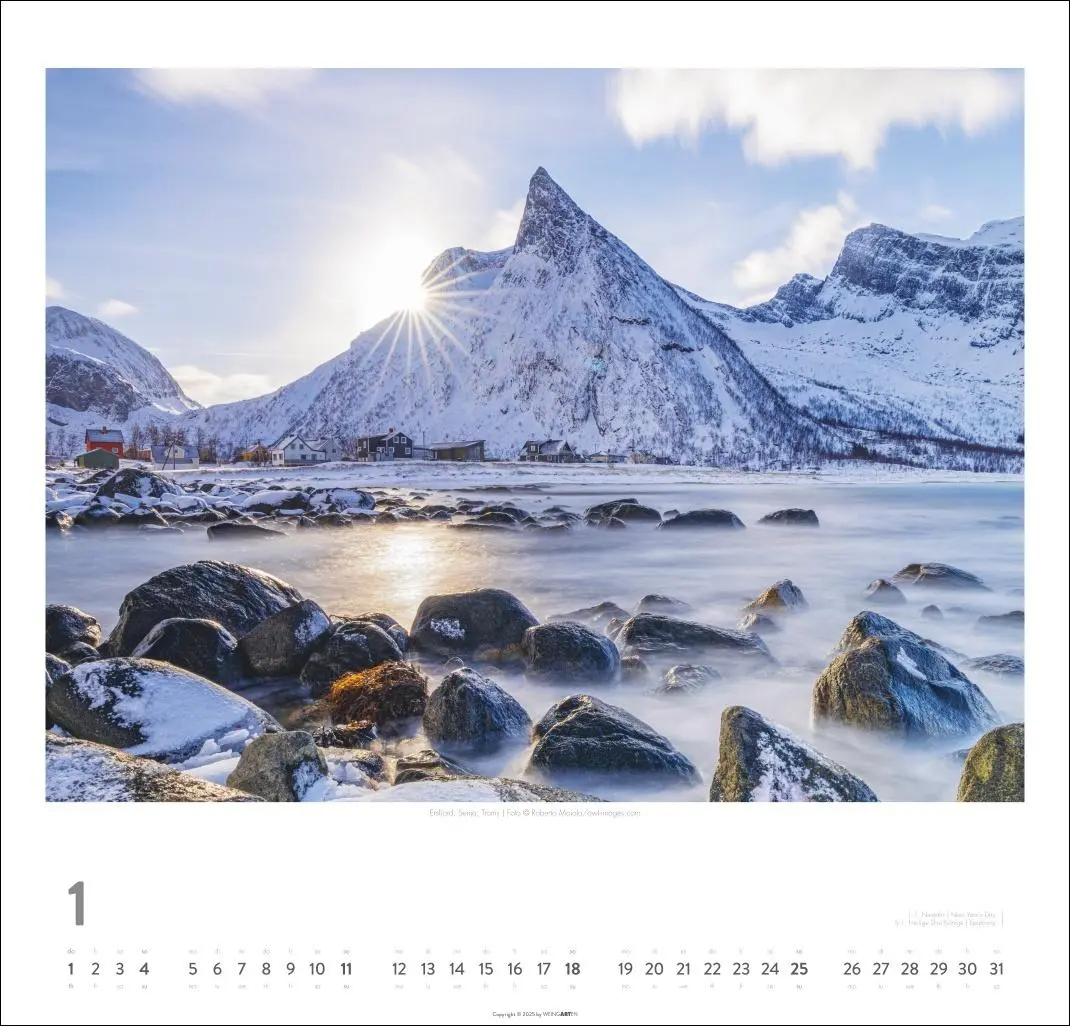 Bild: 9783839902493 | Norwegen Kalender 2026 - Im Land der Mitternachtssonne | Kalender