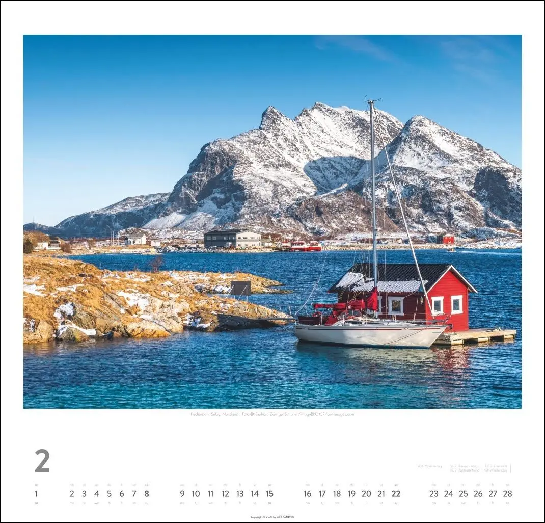 Bild: 9783839902493 | Norwegen Kalender 2026 - Im Land der Mitternachtssonne | Kalender