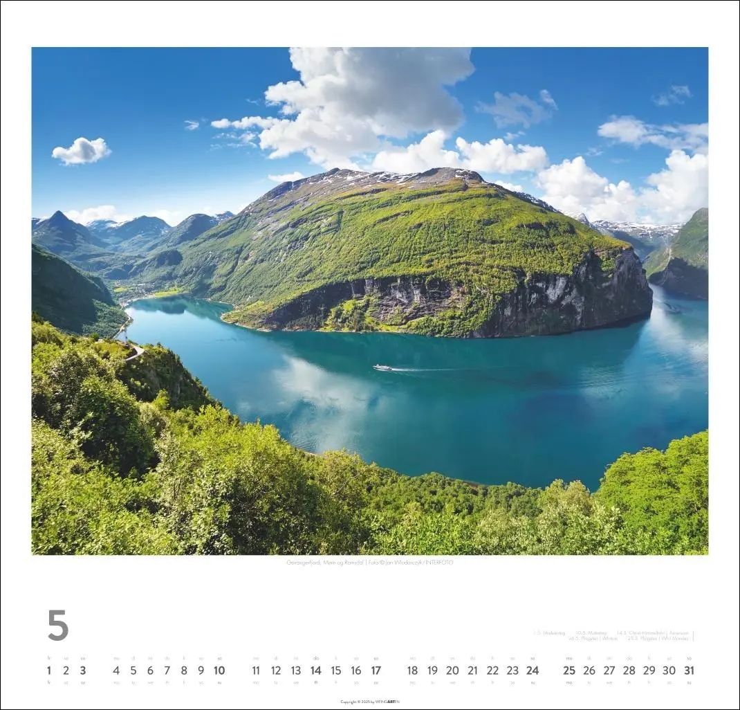 Bild: 9783839902493 | Norwegen Kalender 2026 - Im Land der Mitternachtssonne | Kalender