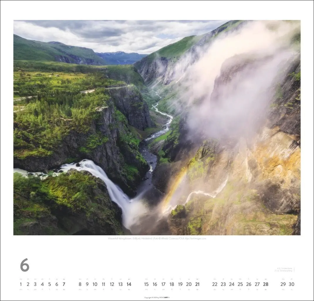 Bild: 9783839902493 | Norwegen Kalender 2026 - Im Land der Mitternachtssonne | Kalender