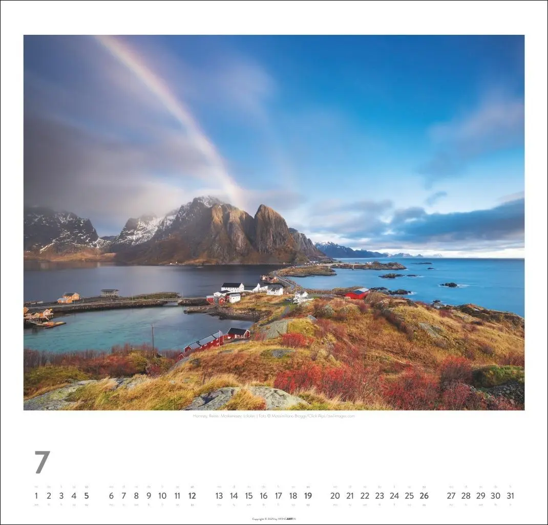 Bild: 9783839902493 | Norwegen Kalender 2026 - Im Land der Mitternachtssonne | Kalender