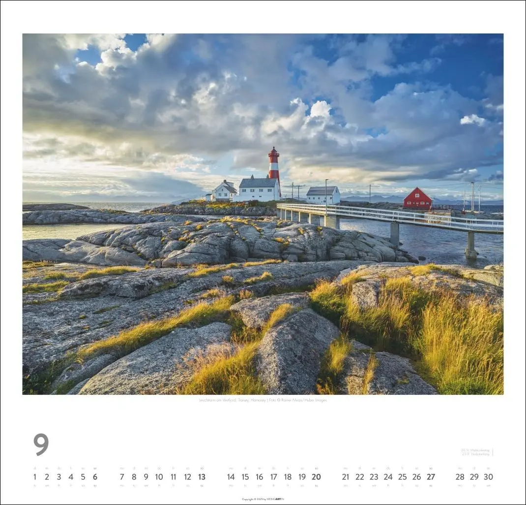 Bild: 9783839902493 | Norwegen Kalender 2026 - Im Land der Mitternachtssonne | Kalender