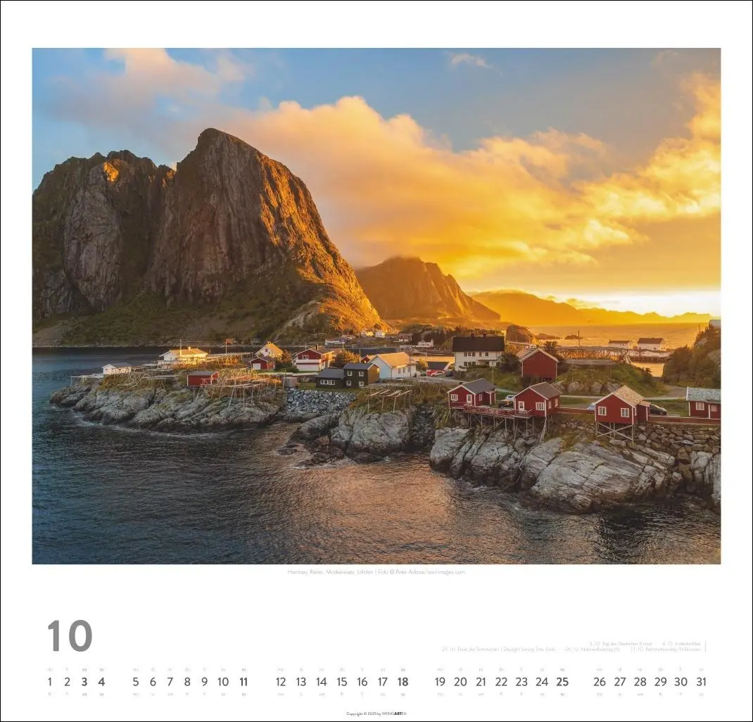 Bild: 9783839902493 | Norwegen Kalender 2026 - Im Land der Mitternachtssonne | Kalender