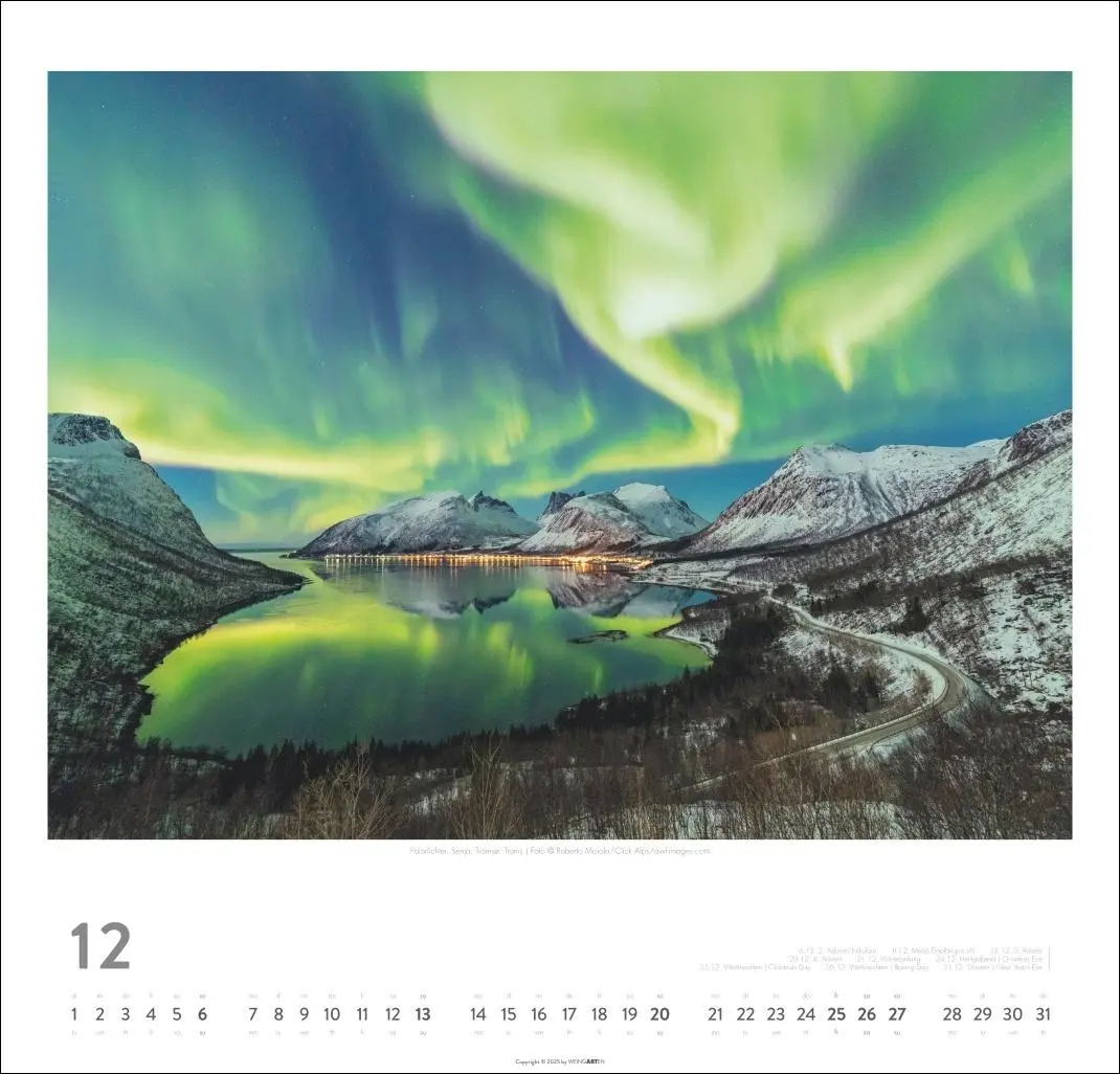 Bild: 9783839902493 | Norwegen Kalender 2026 - Im Land der Mitternachtssonne | Kalender