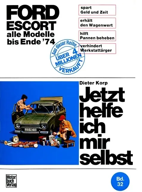 Cover: 9783879432493 | Ford Escort | Alle Modelle bis Ende '74 | Dieter Korp | Buch | 252 S.