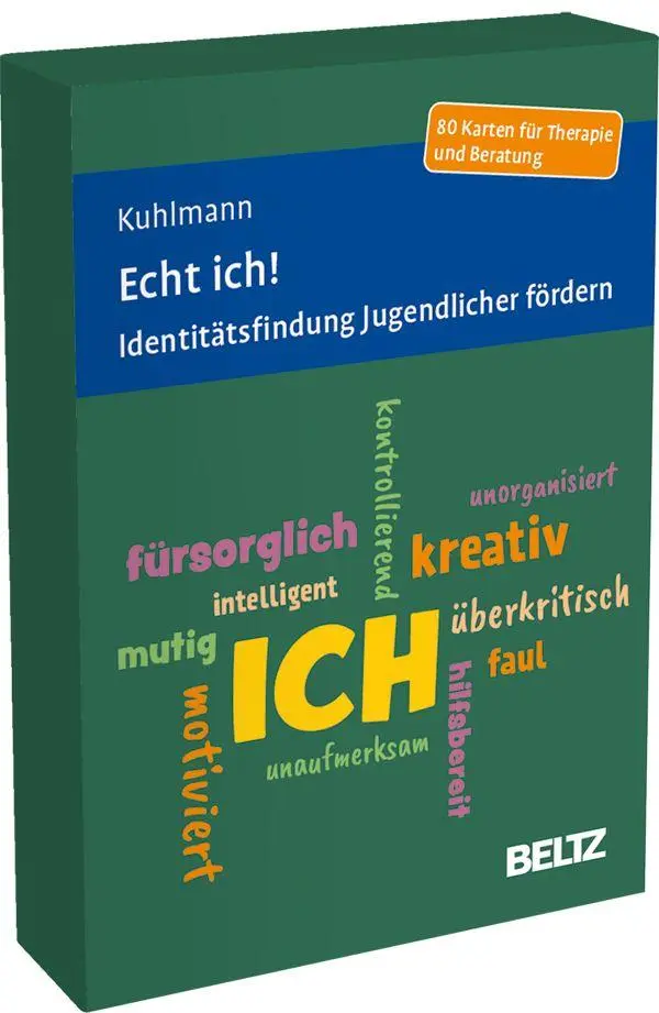 Cover: 4019172102593 | Echt ich! | Lena Kuhlmann | Box | BeltzTherapiekarten | 80 S. | 2026