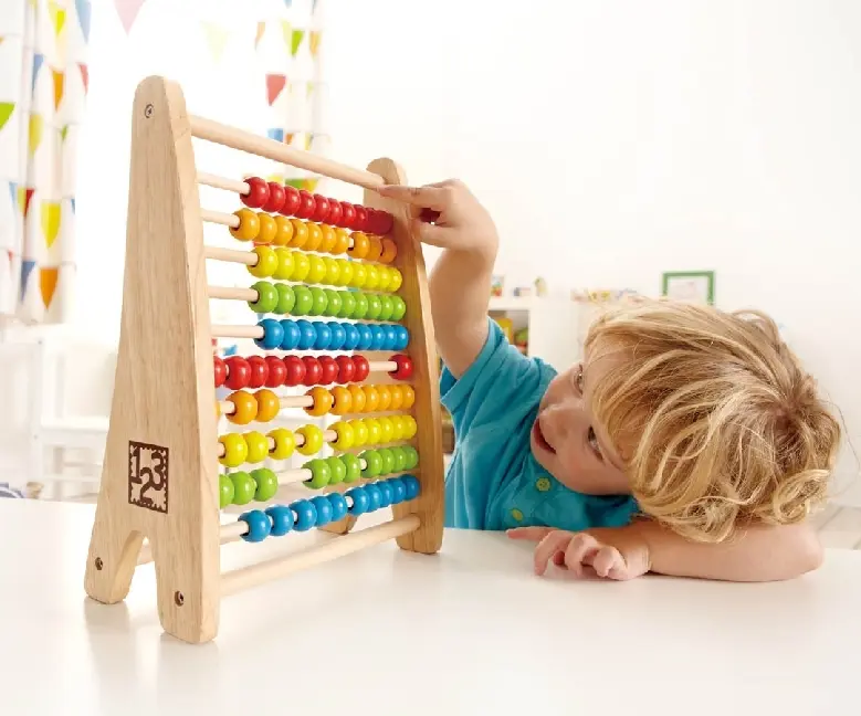 Bild: 6943478002593 | Hape Regenbogen-Abakus | E0412 | 2018 | Toynamics Europe