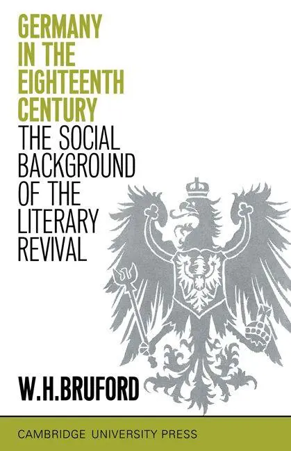 Cover: 9780521092593 | Germany in the Eighteenth Century | Walter H. Bruford (u. a.) | Buch