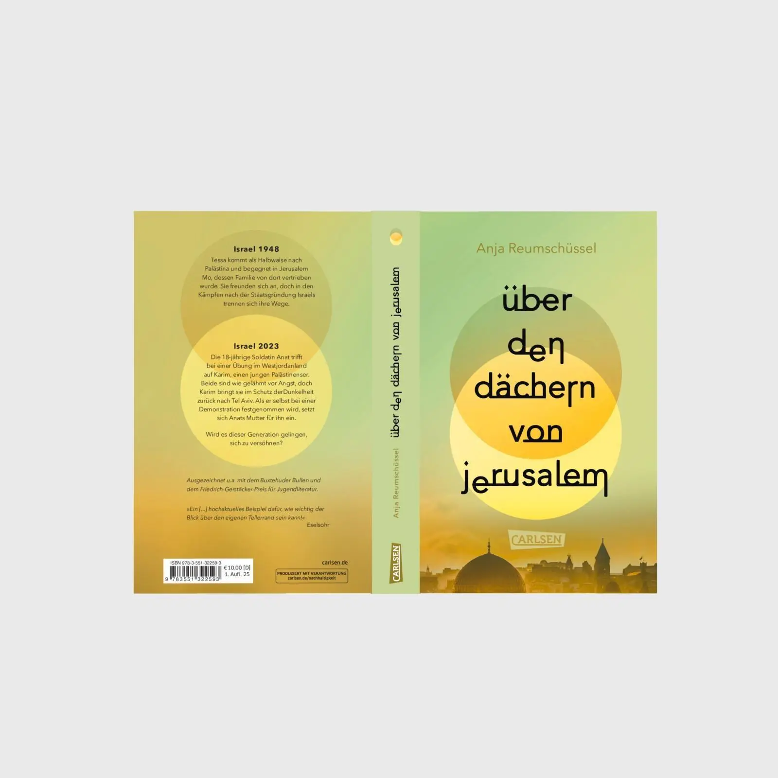 Bild: 9783551322593 | Über den Dächern von Jerusalem | Anja Reumschüssel | Taschenbuch
