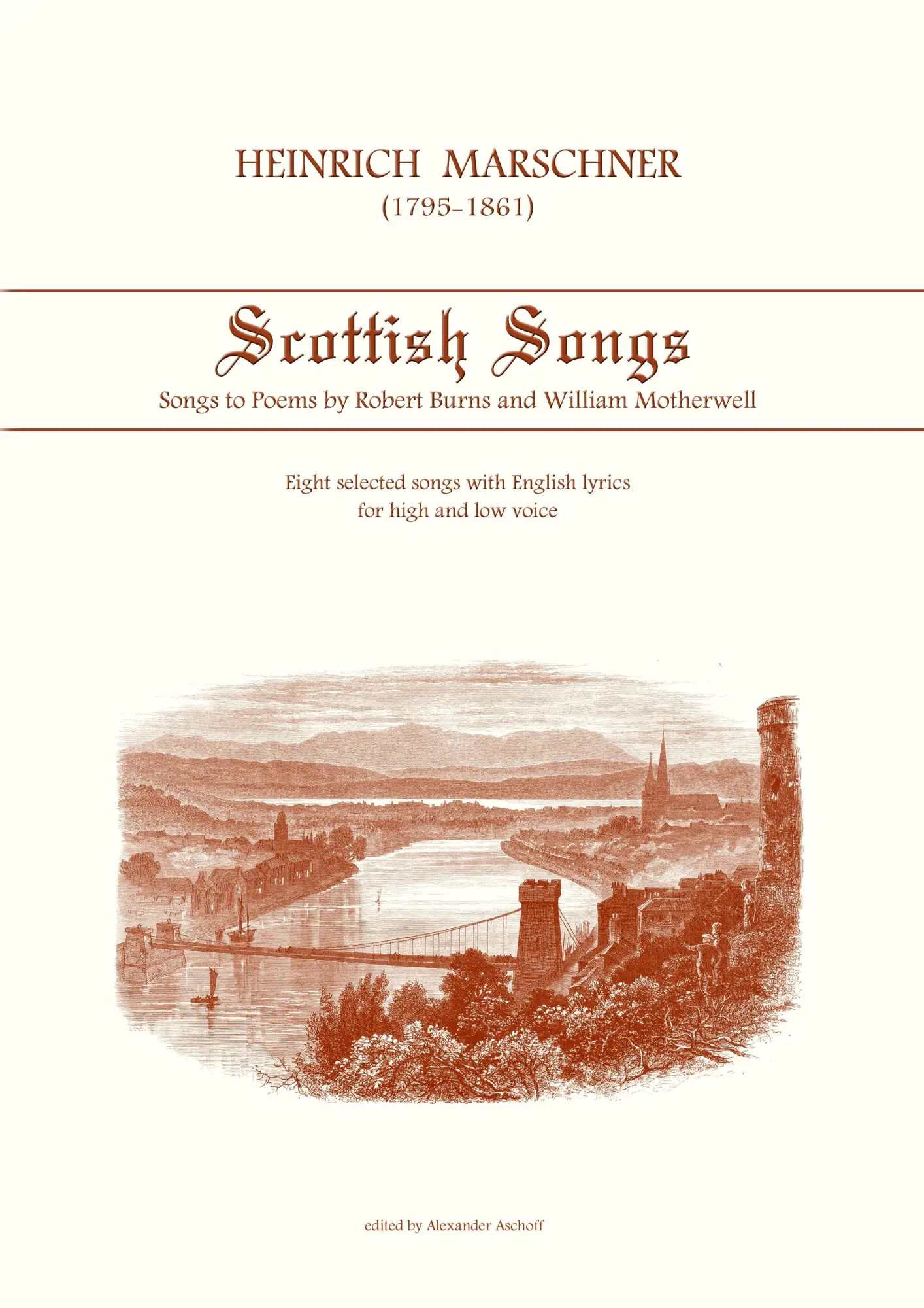 Cover: 9783738602593 | Heinrich Marschner - Scottish Songs | Heinrich Marschner | Taschenbuch