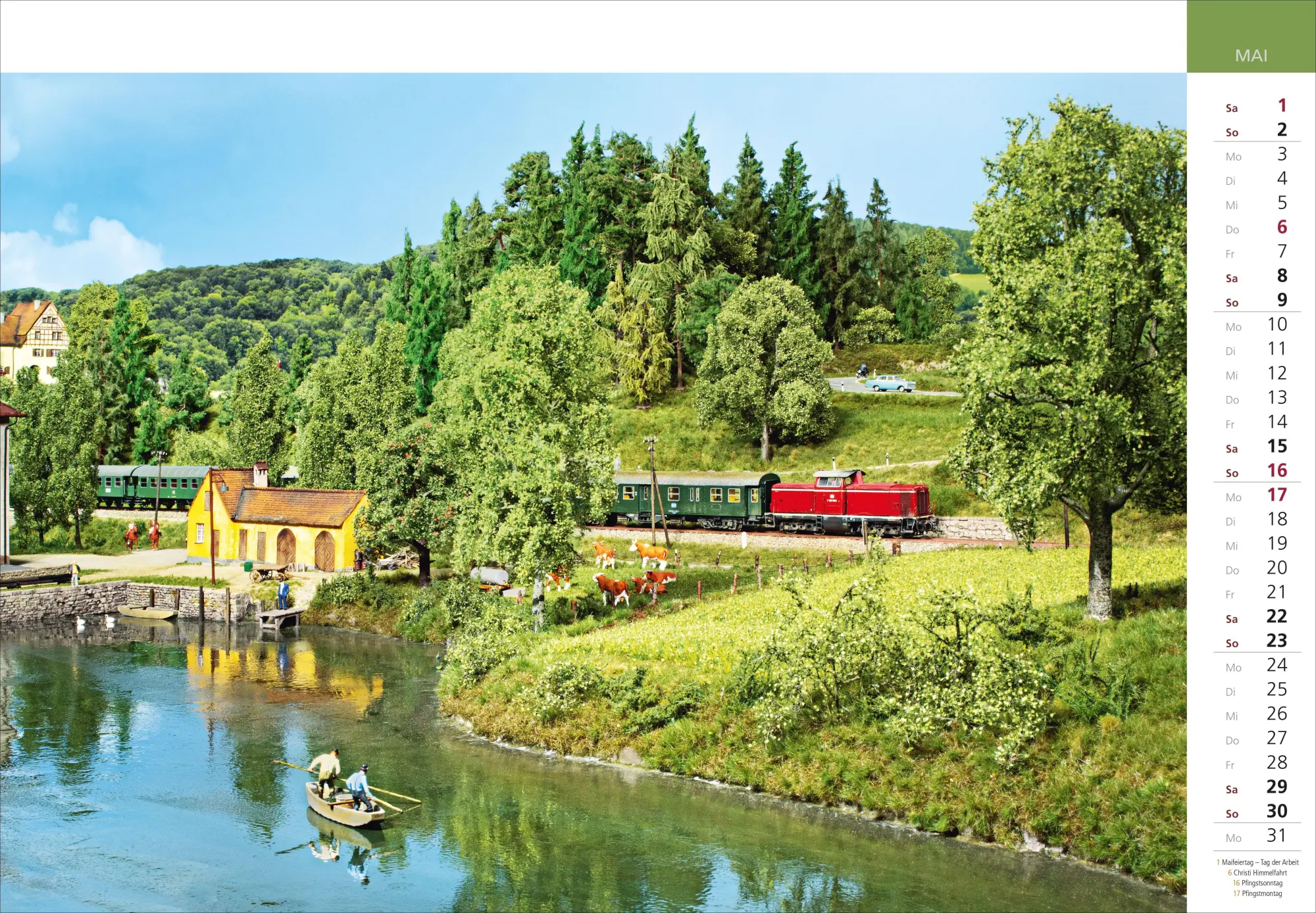 Bild: 9783987022593 | Josef Brandls Modellbahn-Träume 2027 | Kalender | 28 S. | Deutsch