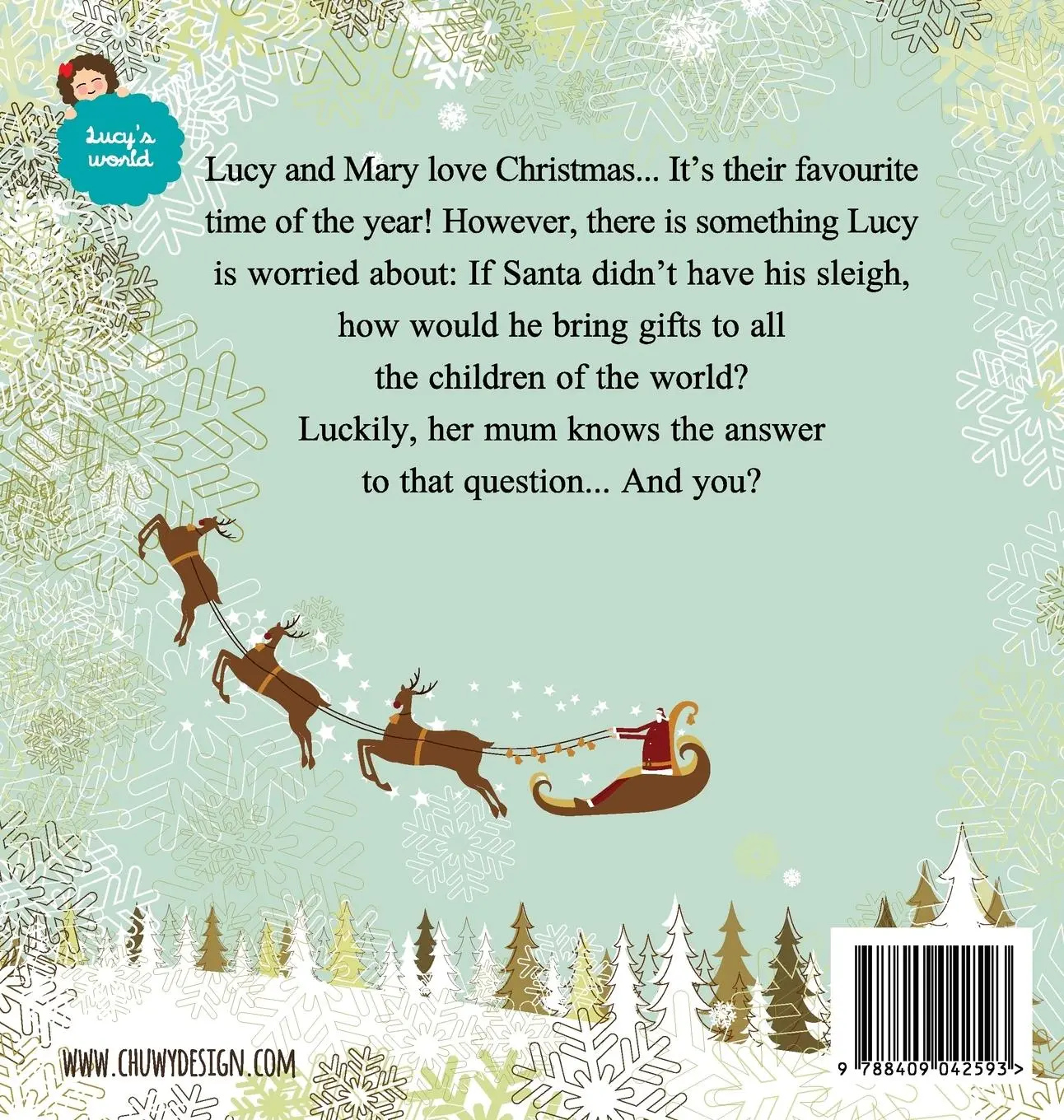 Rückseite: 9788409042593 | If Santa didn't have his sleigh | Gilberto Mariscal | Buch | Englisch