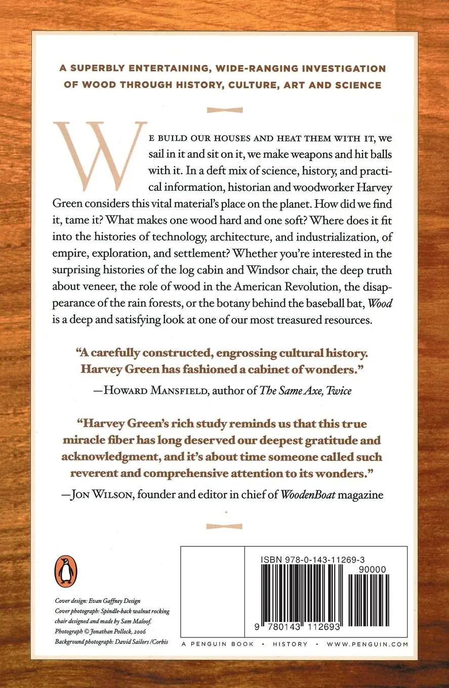 Rückseite: 9780143112693 | Wood | Craft, Culture, History | Harvey Green | Taschenbuch | Englisch
