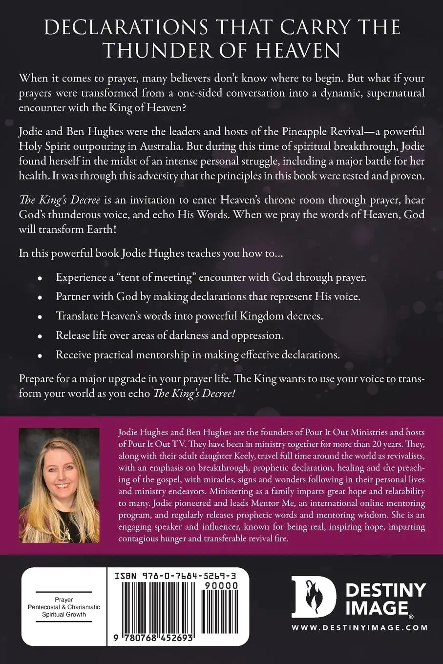 Rückseite: 9780768452693 | The King's Decree | Jodie Hughes | Taschenbuch | Englisch | 2020