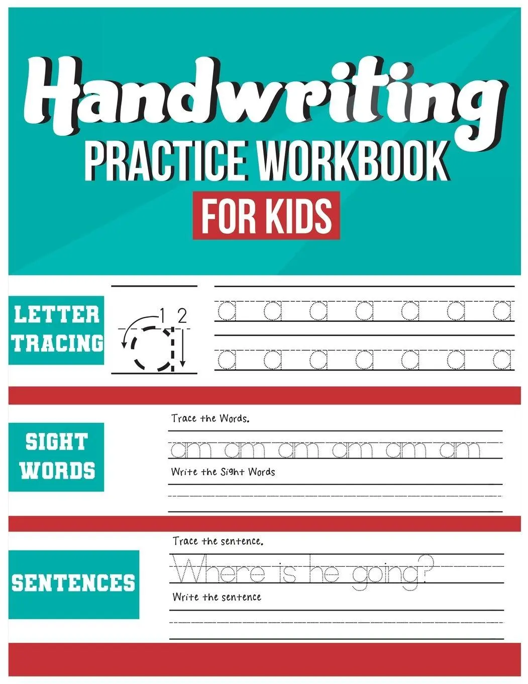 Cover: 9781777262693 | Handwriting Practice Workbook for Kids | Collection | Taschenbuch