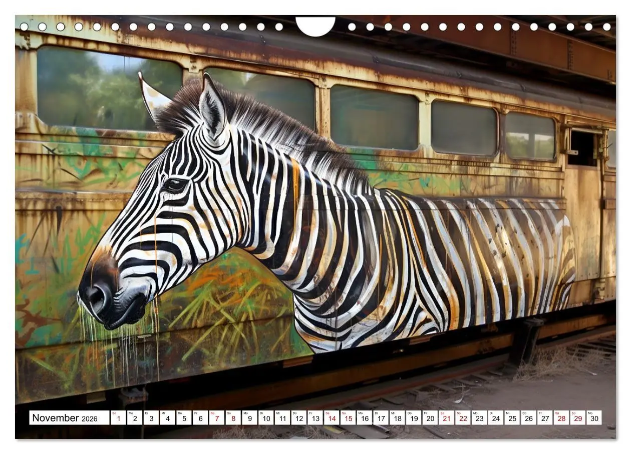 Bild: 9783457362693 | Street Art Graffiti (Wandkalender 2026 DIN A4 quer), CALVENDO...