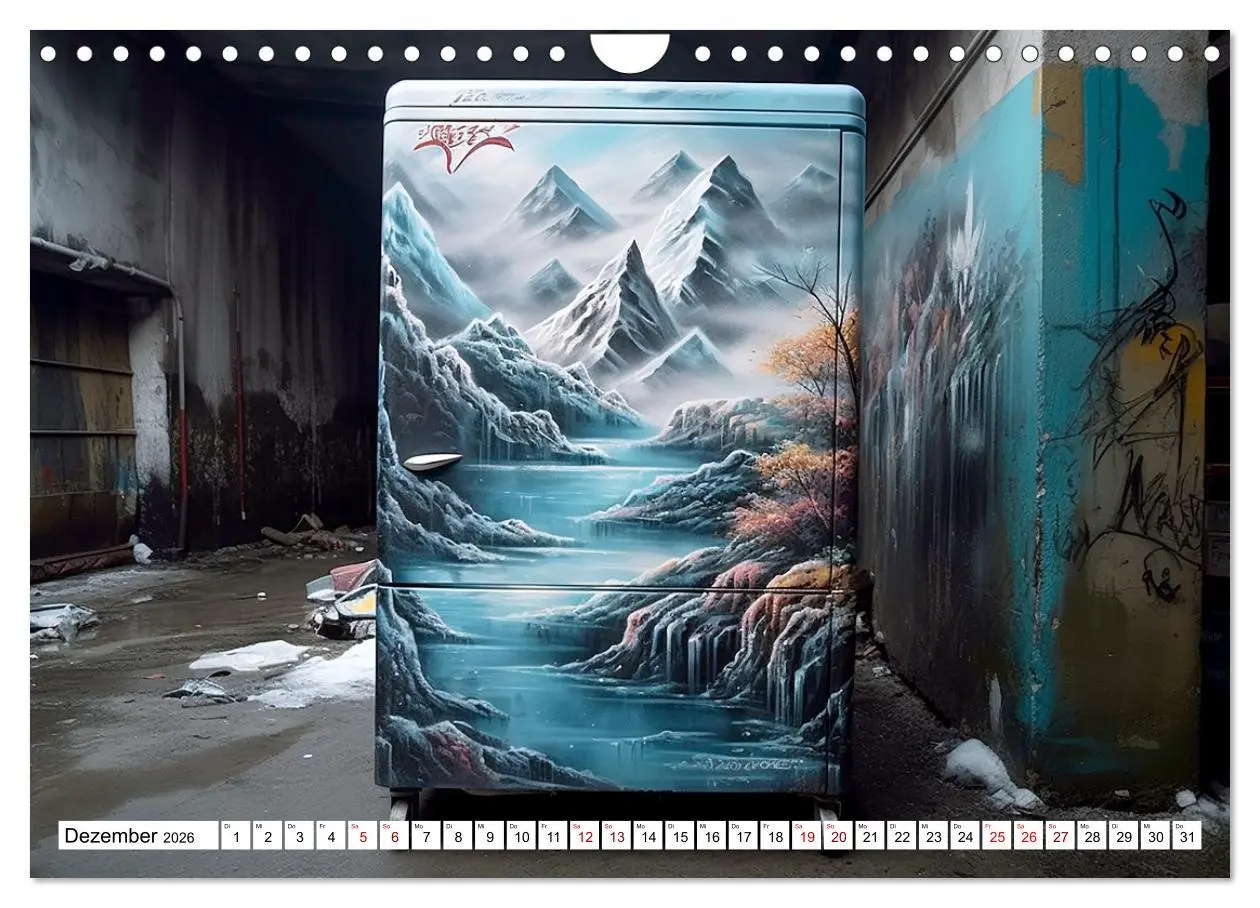 Bild: 9783457362693 | Street Art Graffiti (Wandkalender 2026 DIN A4 quer), CALVENDO...