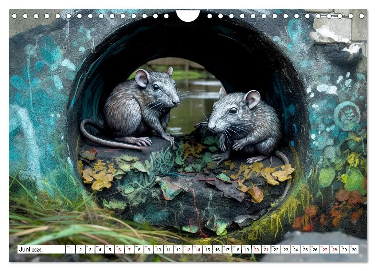 Bild: 9783457362693 | Street Art Graffiti (Wandkalender 2026 DIN A4 quer), CALVENDO...