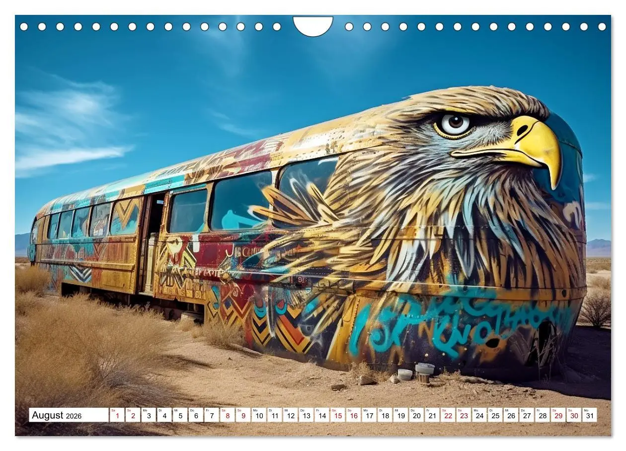 Bild: 9783457362693 | Street Art Graffiti (Wandkalender 2026 DIN A4 quer), CALVENDO...