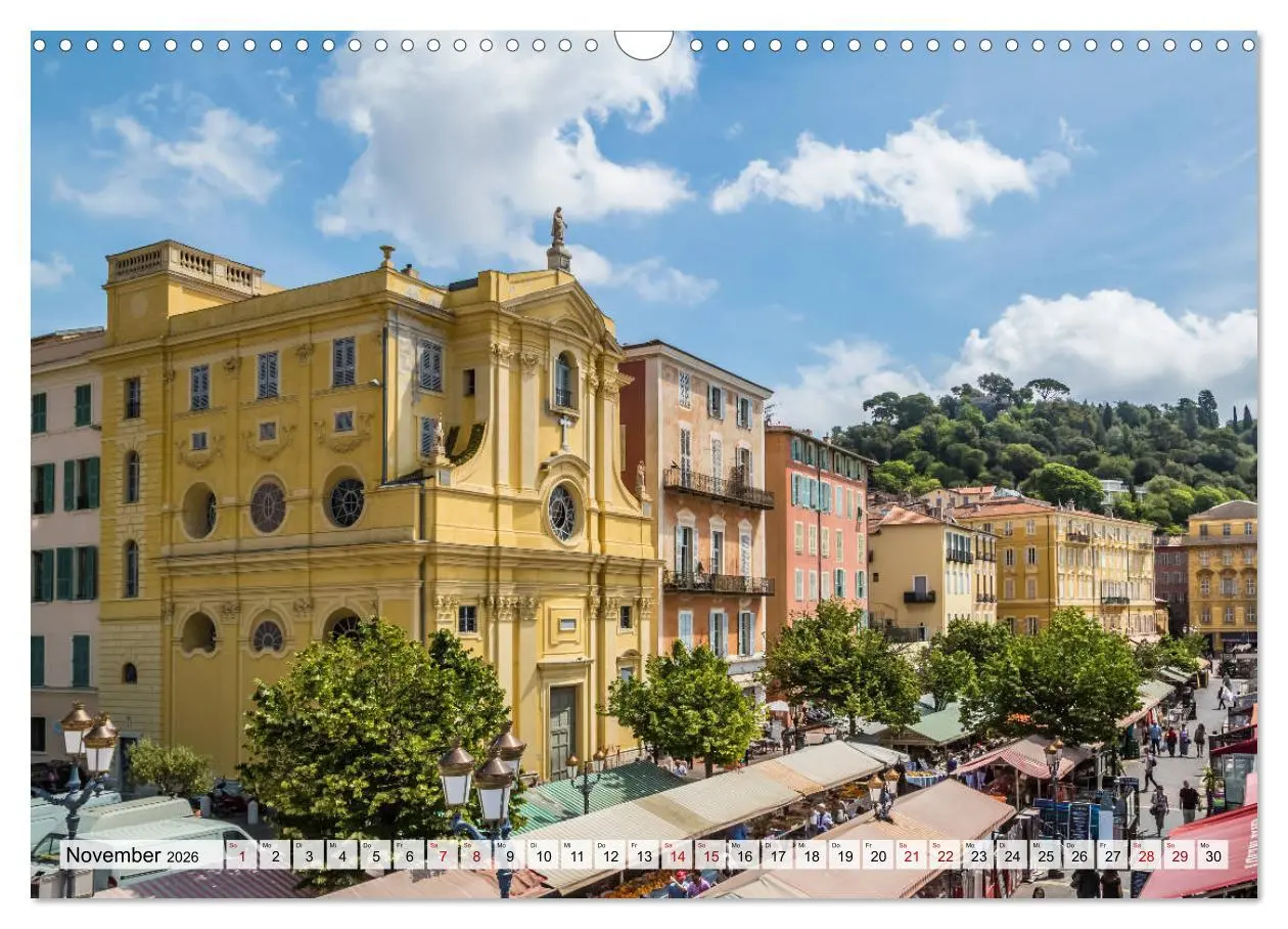 Bild: 9783457812693 | NIZZA Idyllische Impressionen (Wandkalender 2026 DIN A3 quer),...