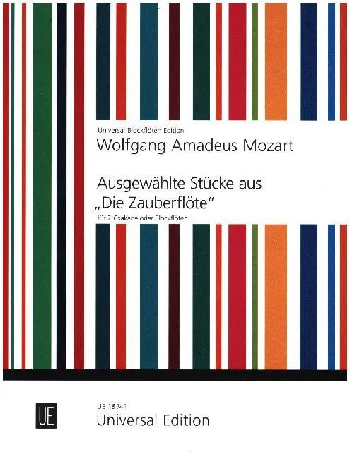 Cover: 9783702402693 | Ausgewählte Stücke aus "Die Zauberflöte" | Marianne Betz | Taschenbuch
