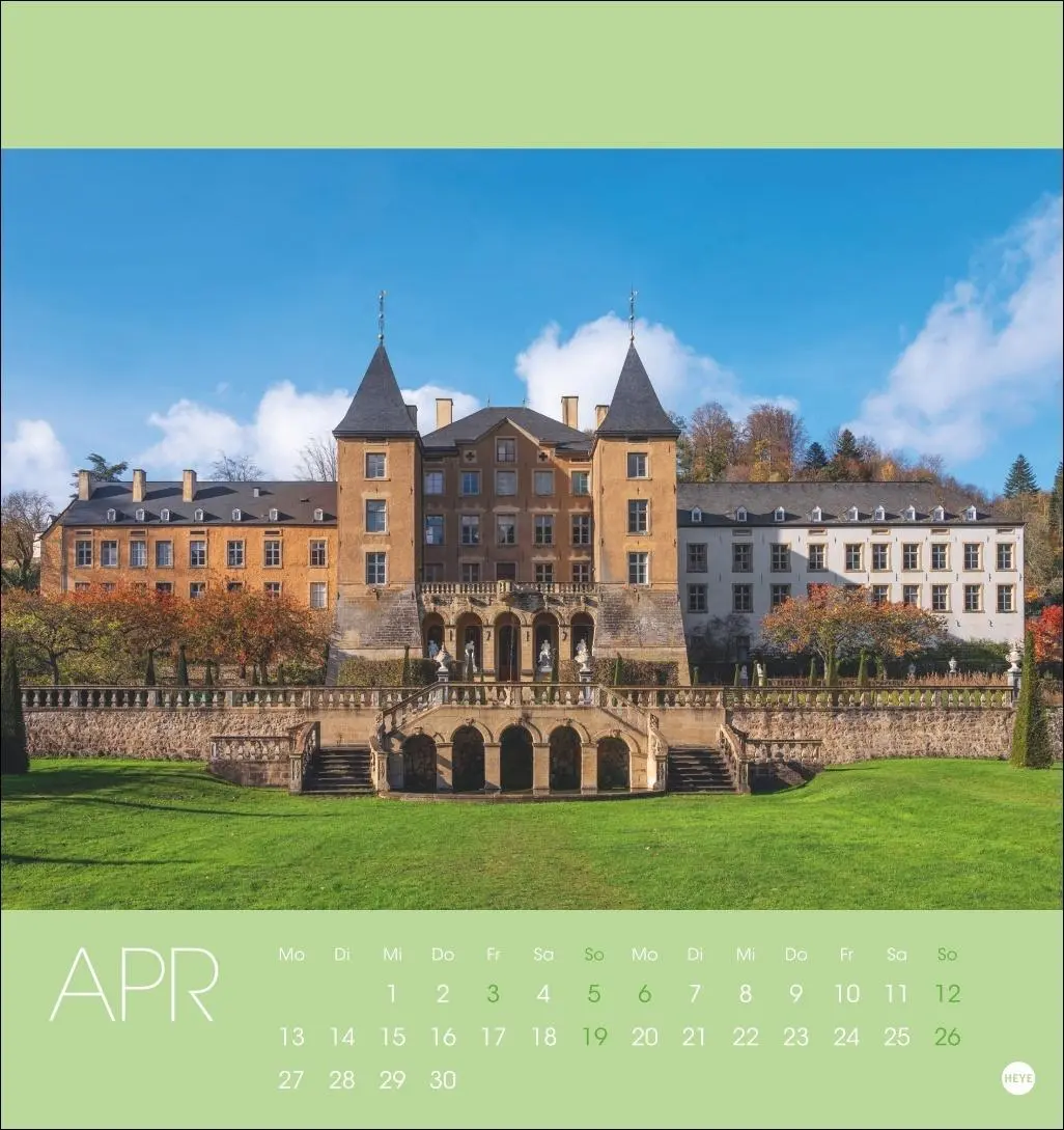 Bild: 9783756412693 | Luxemburg Postkartenkalender 2026 | Kalender | Postkartenkalender Heye
