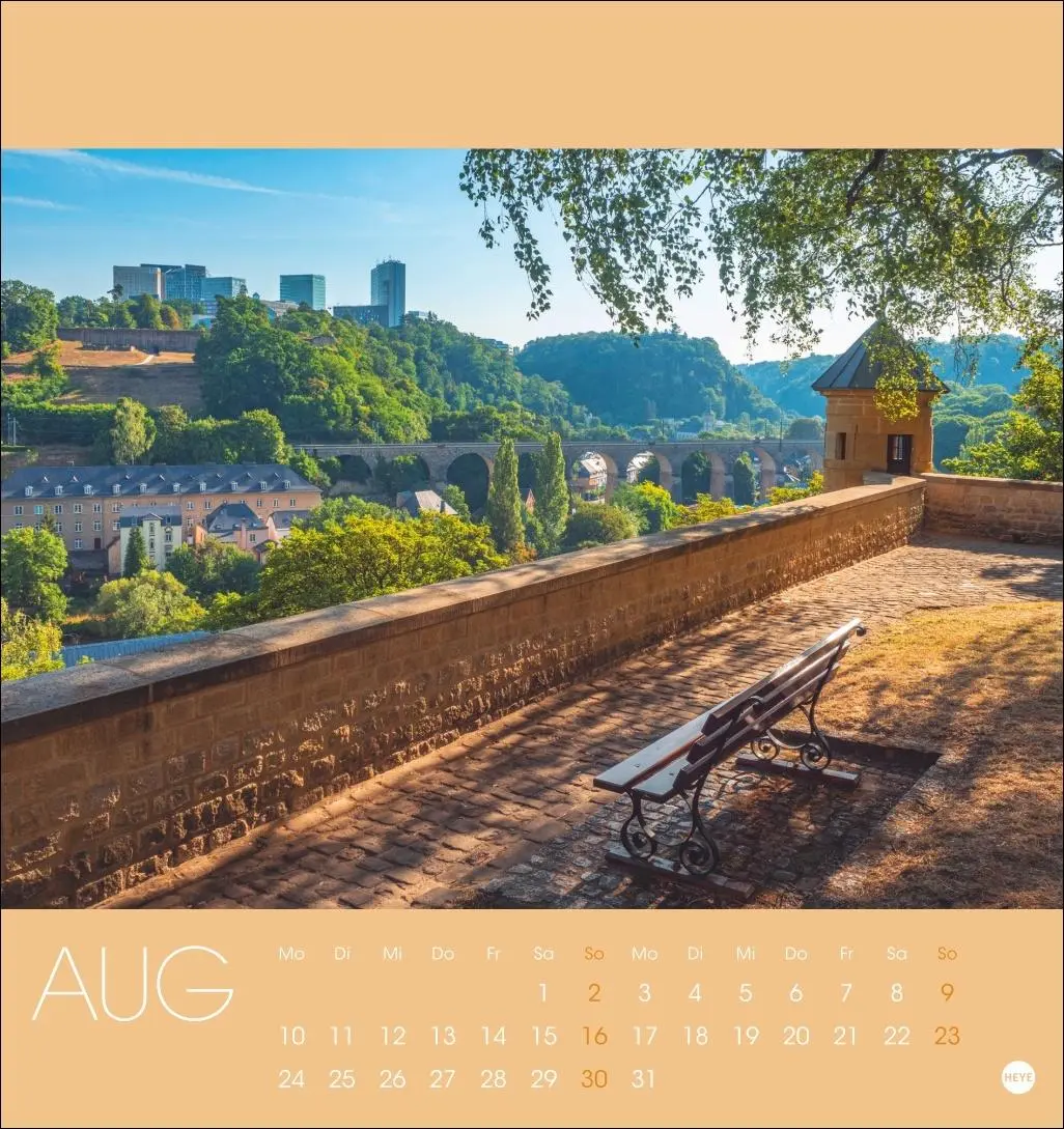 Bild: 9783756412693 | Luxemburg Postkartenkalender 2026 | Kalender | Postkartenkalender Heye