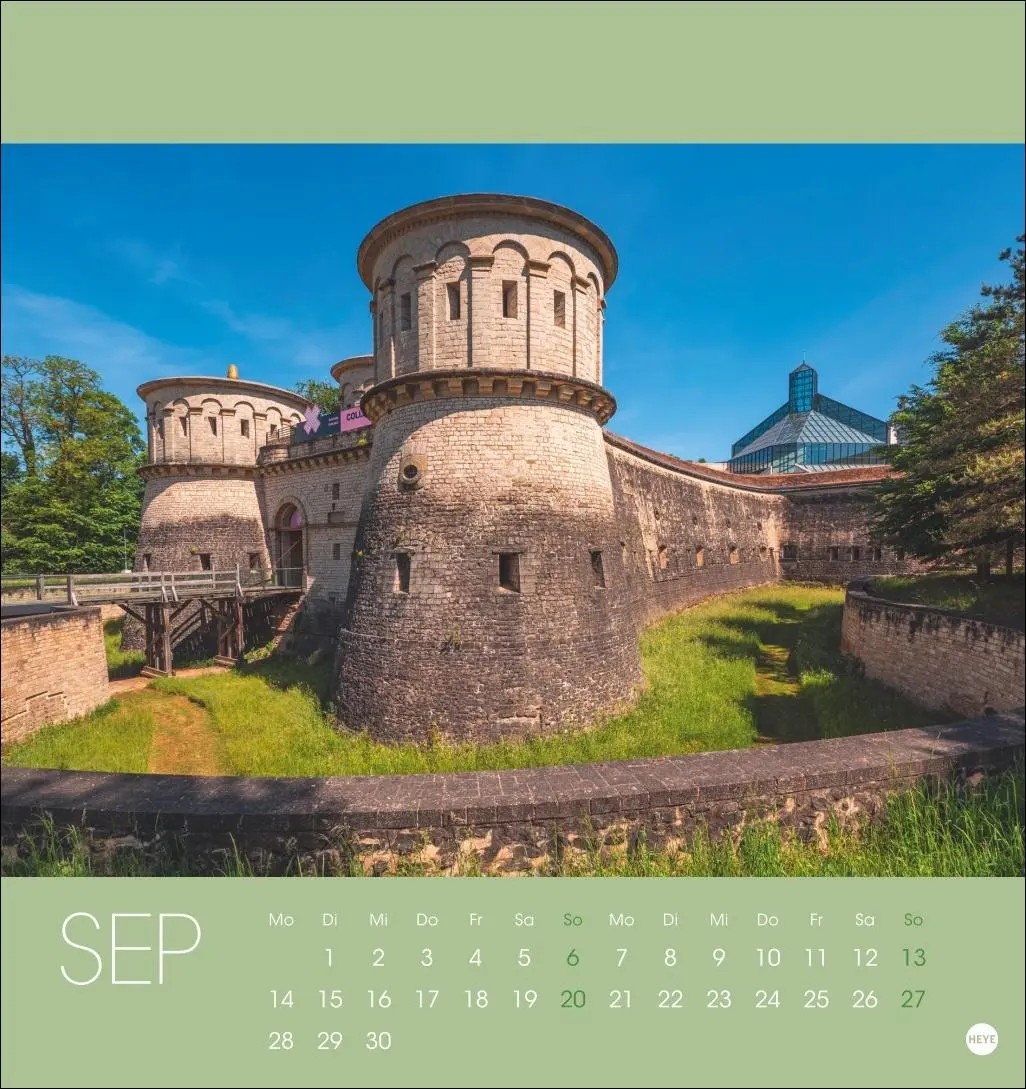 Bild: 9783756412693 | Luxemburg Postkartenkalender 2026 | Kalender | Postkartenkalender Heye